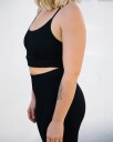 Bumpro Perfect Rib Bra Blackout - S