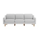 Lorvas 3 seters sofa   Lysegrå
