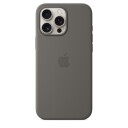 Apple iPhone 16 Pro Max Silikondeksel med MagSafe Steingrå