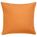 ERWIN M. Putetrekk Mallorca stenges med glidelås; 80x80 cm (LxB); Oransje