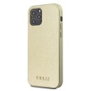 Guess Mobildeksel til iPhone 12 Pro Max 6,7" Gull Hardcase Iridescent