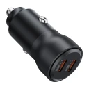 Dacota Platinum 65 W dobbel USB C billader Svart