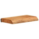  Vegghyller 2 stk 30x20x3,5 cm heltre akasie
