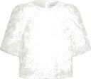 Vila Viglory S/S O Neck Top/Dc/Ka   White   40
