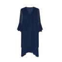 Tia Dame Kjoler Blå 3XL,