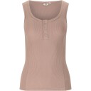 NOU Marjory Rib Tanktop Dame Lyserosa 36