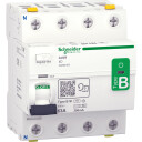 Schneider Electric Acti9 rccb earth leakage protection 4p 63a 300ma b-class-si super immun ac/dc for inst with 3p speed drive and inverter due to dc current (3606489502836)