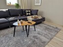 Lounge Ryeteppe 200x290 cm Rektangulær - Sølv