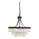 Chic Antique lysekrone Versailles lysekrone med dråpeformede glassprismer H49/Ø50 71140024