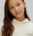 Calvin Klein Small Monogram Hoodie - Cream - 140