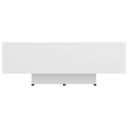 vidaXL Salongbord hvit 85x55x31 cm sponplate