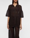 Malina Moa Knitted Shirt   Grey   S