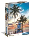 Clementoni Puslespill 500 Brikker Miami Beach Florida