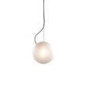 Bright Ripple Pendel Opal/Messing/Kremhvit ledning