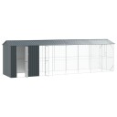 Fuglebur Antrasitt 860 X 208 X 247 cm Galvanisert Stål