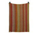 Røros Tweed Fri halvpledd Summer red 150x100 cm