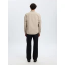 Selected HOMME - Skjorte slhRegnoah Brushed Twist - Beige