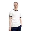 Fred Perry Herre Topper Hvit XL,
