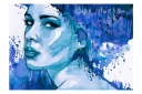 Fototapet Blue Lady 300x210 - Artgeist sp. z o. o.