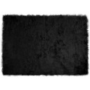  Faux Skinnmatte Tafalla Svart 140 x 200 cm Polyester