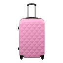 Borg Living Koffert I Rosa - Hard Abs / Polykarbonat - Diamant