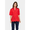 Saint Tropez Geleksasz Blouse   Red   L