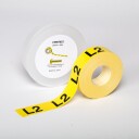 Hammarprodukter INF03012 Fasemarkeringsteip 10 m L2 Maskintilbehør & forbruk