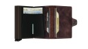 Secrid  Twinwallet lommebok m/kortholder brun