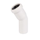 Ostendorf 32 mm Avløpsbend 30° Plast for Dreneringssystemer