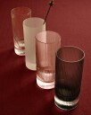 Ripple Highball Glass 2 pk Smokey Grey
