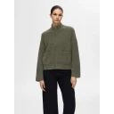 Selected Femme Sia Ras Long Sleeve Knit Zipper Cardigan Grønn XL