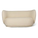 Ferm Living Rico 2 seter sofa Nordic Bouclé   Off white