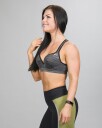 Only Play Martine Seamless Sports Bra - Black Melange - M