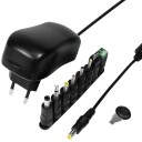 LogiLink Universell Strømadapter 12W 3-12V Innendørs med Justerbar Spenning
