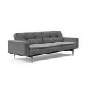 Sovesofa Dublexo med Armlener & Lys Styletto ben B 2014007