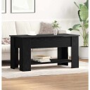  Svart Eik Kaffebord 101x49x52 cm Laget av Ingengjert Tre