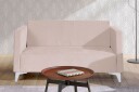 Szafir 2 seter Sofa 82x136 cm   Hvit