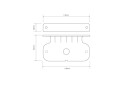 LED Autolamps M44 Monteringsfeste sort