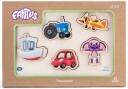 Fantus Wooden puzzle with vehicles 112064