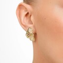 Pilgrim Solari Earrings Gold Plated   Gold   ONE SIZE