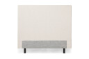 Sengegavl Glatt 140 cm Beige  