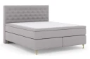 Select No 6 Komplett Sengepakke 160x200 F/M Memory/Pocket Lysegrå/Gullben