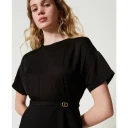 Twinset Dame Kjoler Svart M,