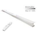 Green-ID LED Troldtekt 120 cm, innfelt, 3000K, Triac/Push