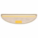  Selvklebende trappematter sisal 30 stk 56x17x3 cm lysegrønn 8721288459824