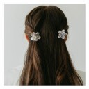 ByBarb Hair Claw Daisy Dark Grey