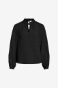 Vila Bluse viVeama L/S High Neck Top/pb Svart