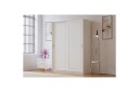 Olyven Garderobe 140x190 cm - Matt Hvit