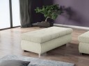 Cerys Fotskammel 120 cm - Beige