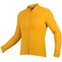 Endura PRO S/L langermet sykkeltrøye yellow mustard herre